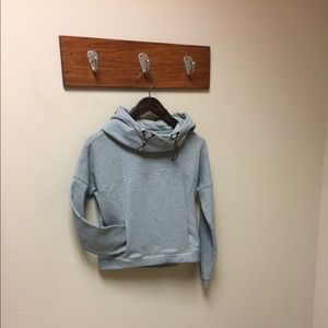 MIDNIGHT Grey Cropped Pullover